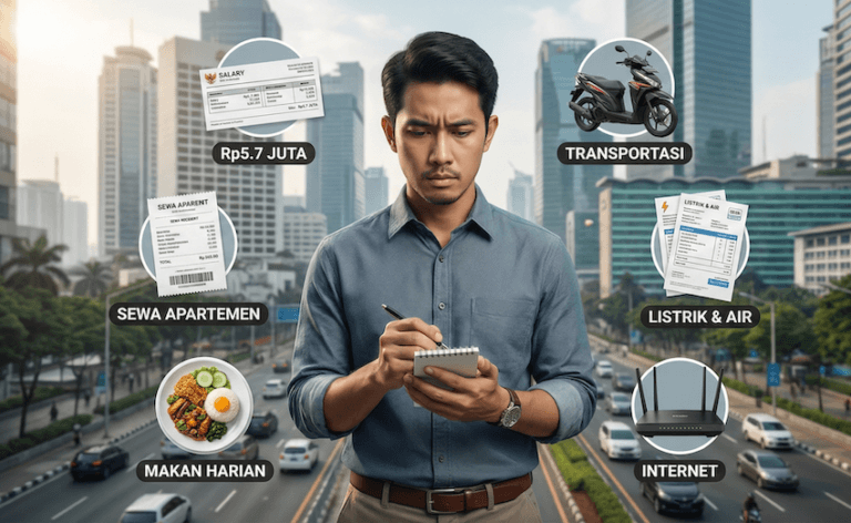 Cukupkah UMP Jakarta Rp5,7 Juta untuk Biaya Hidup