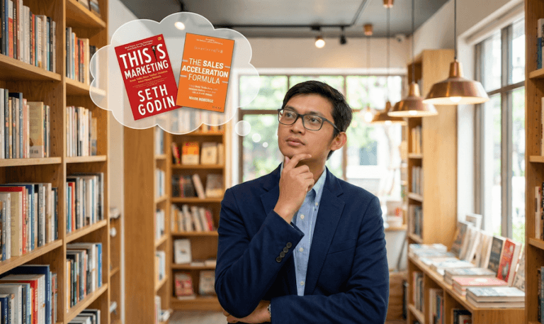 Sales atau Marketing? Panduan Simpel Memilih Buku Bisnis yang Tepat