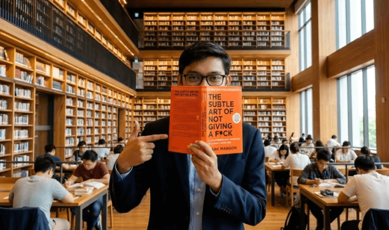 Review Buku The Subtle Art of Not Giving a Fck Seni Bodoh Amat Demi Hidup Tenang